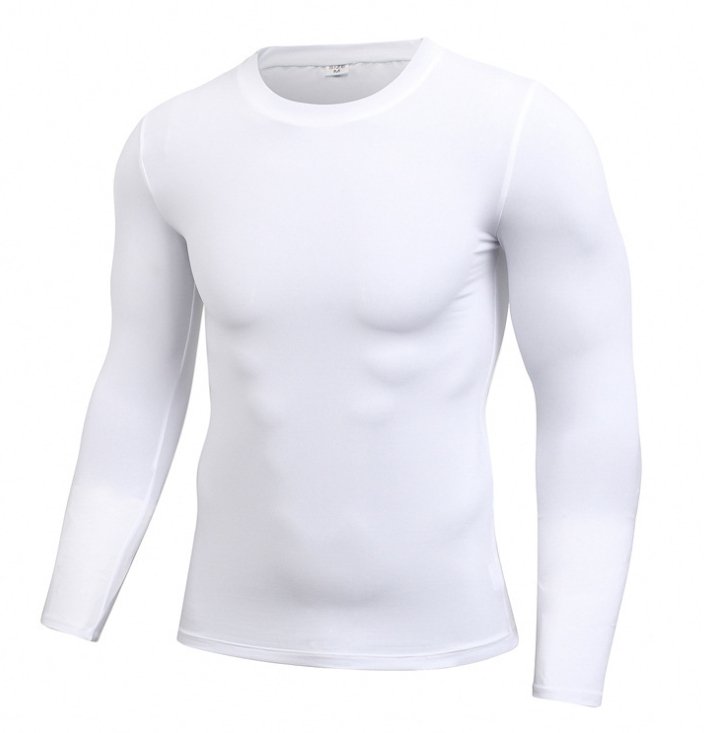 Men's Solid Quick-Drying Fitness Tight T-Shirt - T-Shirts -  Trend Goods