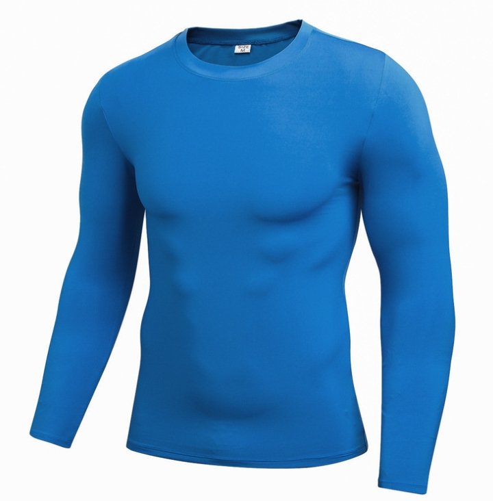 Men's Solid Quick-Drying Fitness Tight T-Shirt - T-Shirts -  Trend Goods