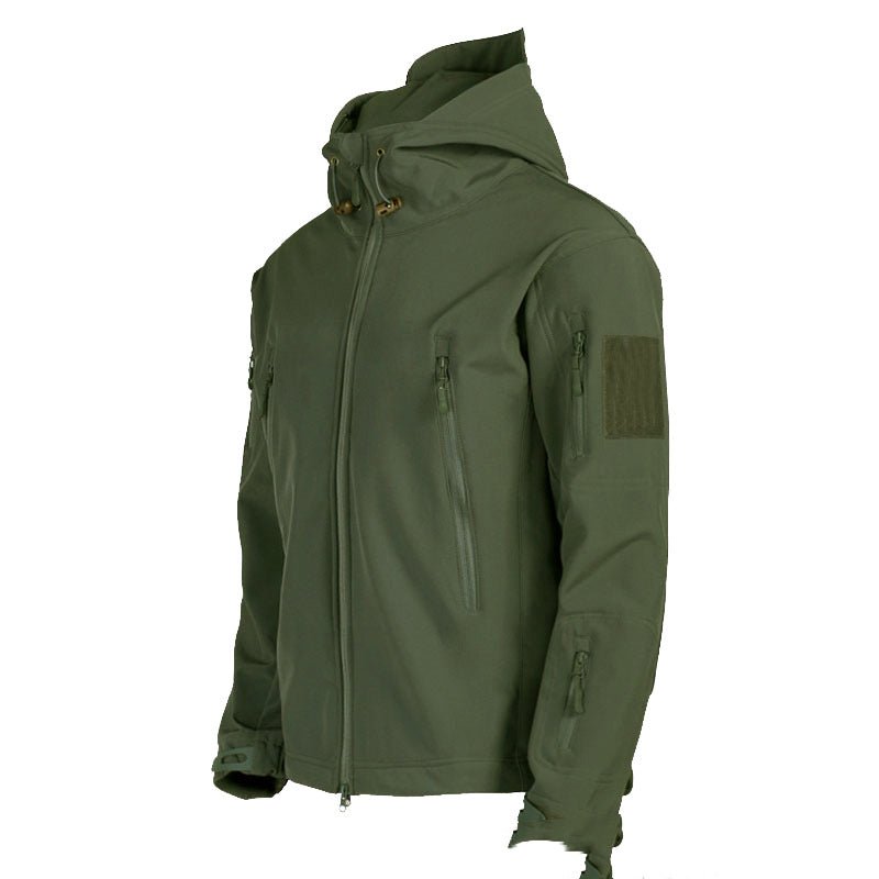 Men's Tactical Jacket Warm Collar Scratch Resistant Design Comfortable - Jackets -  Trend Goods