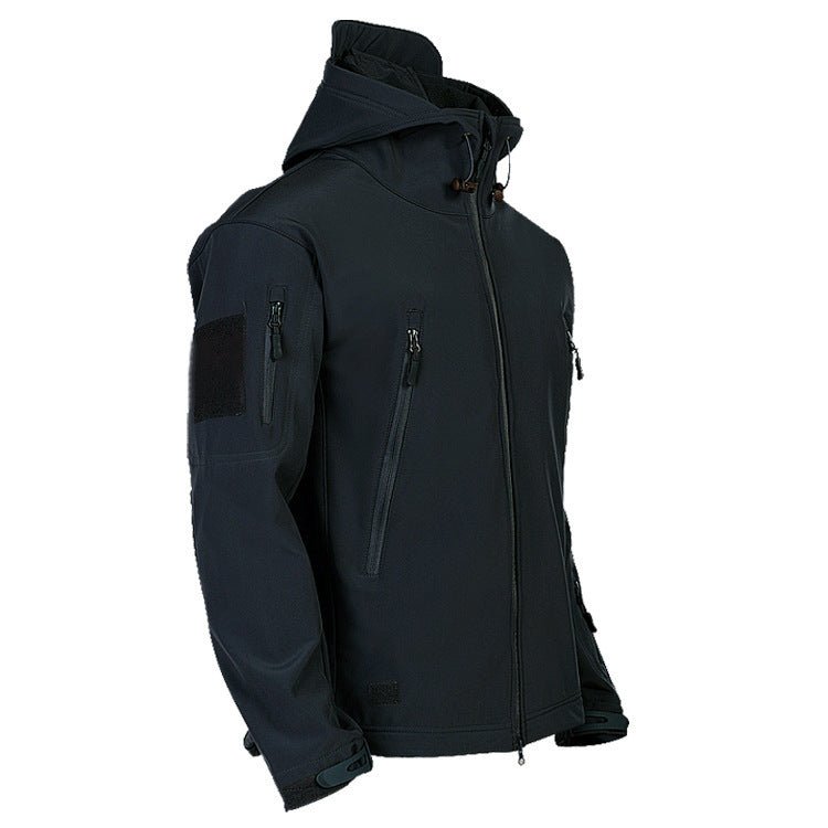 Men's Tactical Jacket Warm Collar Scratch Resistant Design Comfortable - Jackets -  Trend Goods