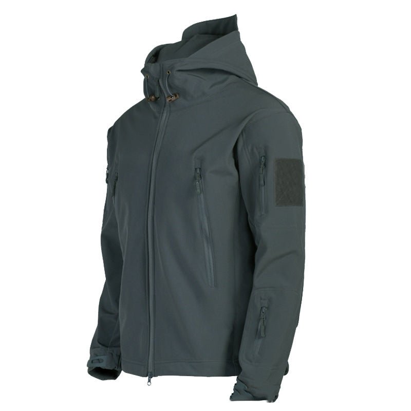 Men's Tactical Jacket Warm Collar Scratch Resistant Design Comfortable - Jackets -  Trend Goods