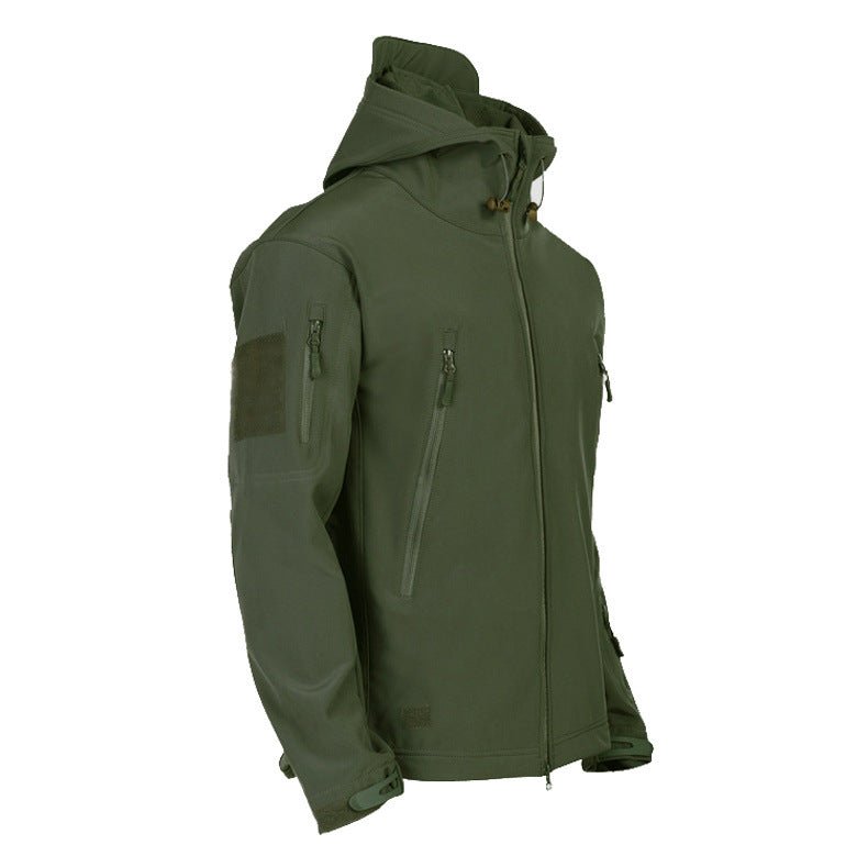 Men's Tactical Jacket Warm Collar Scratch Resistant Design Comfortable - Jackets -  Trend Goods