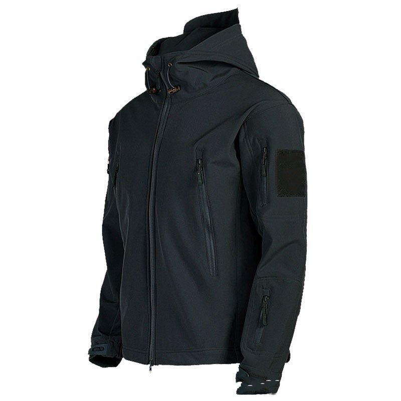 Men's Tactical Jacket Warm Collar Scratch Resistant Design Comfortable - Jackets -  Trend Goods