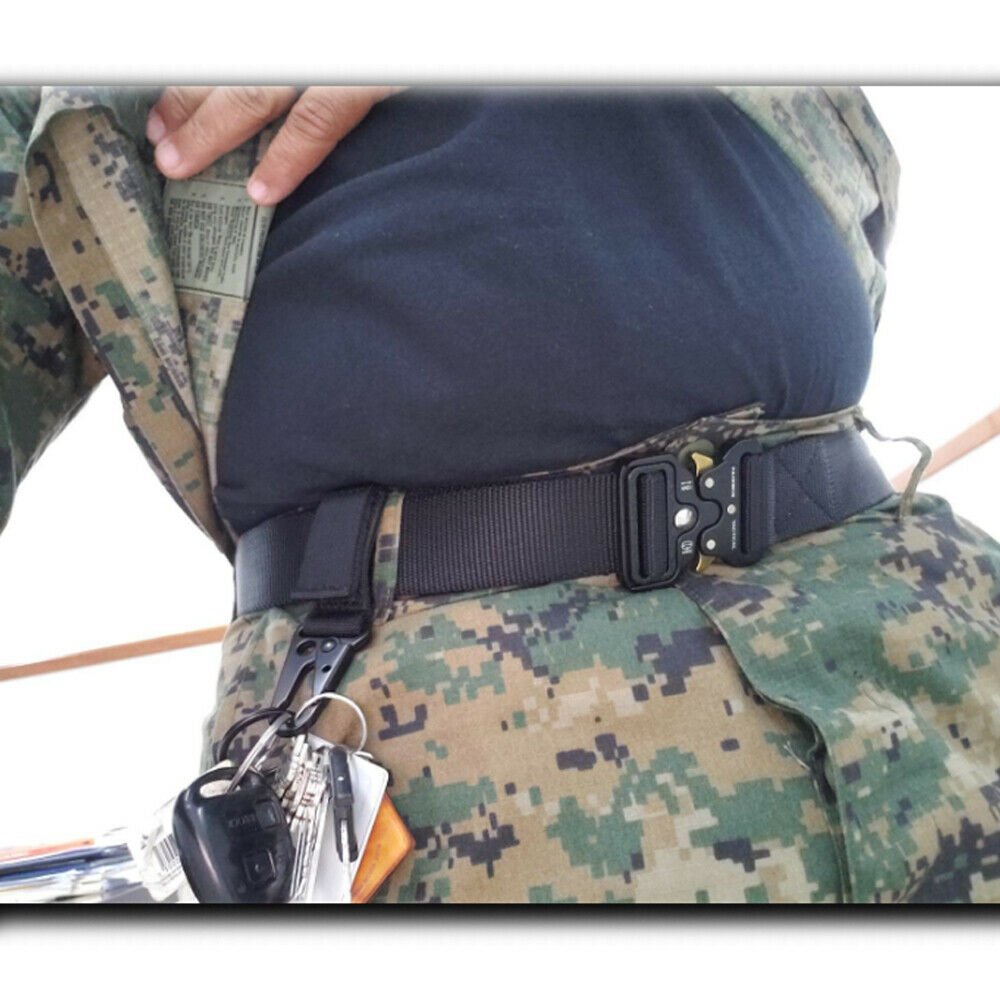 Military Tactical Belt Heavy Duty Security Guard Working Utility Nylon Waistband - Belts -  Trend Goods