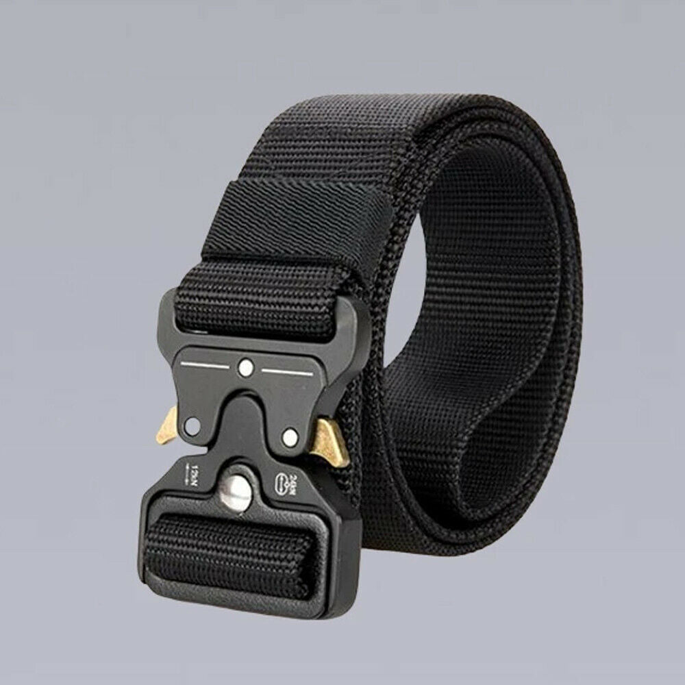 Military Tactical Belt Heavy Duty Security Guard Working Utility Nylon Waistband - Belts -  Trend Goods