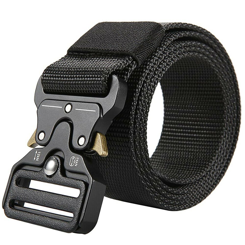 Military Tactical Belt Heavy Duty Security Guard Working Utility Nylon Waistband - Belts -  Trend Goods