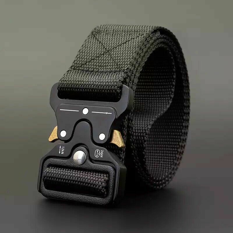 Military Tactical Belt Heavy Duty Security Guard Working Utility Nylon Waistband - Belts -  Trend Goods