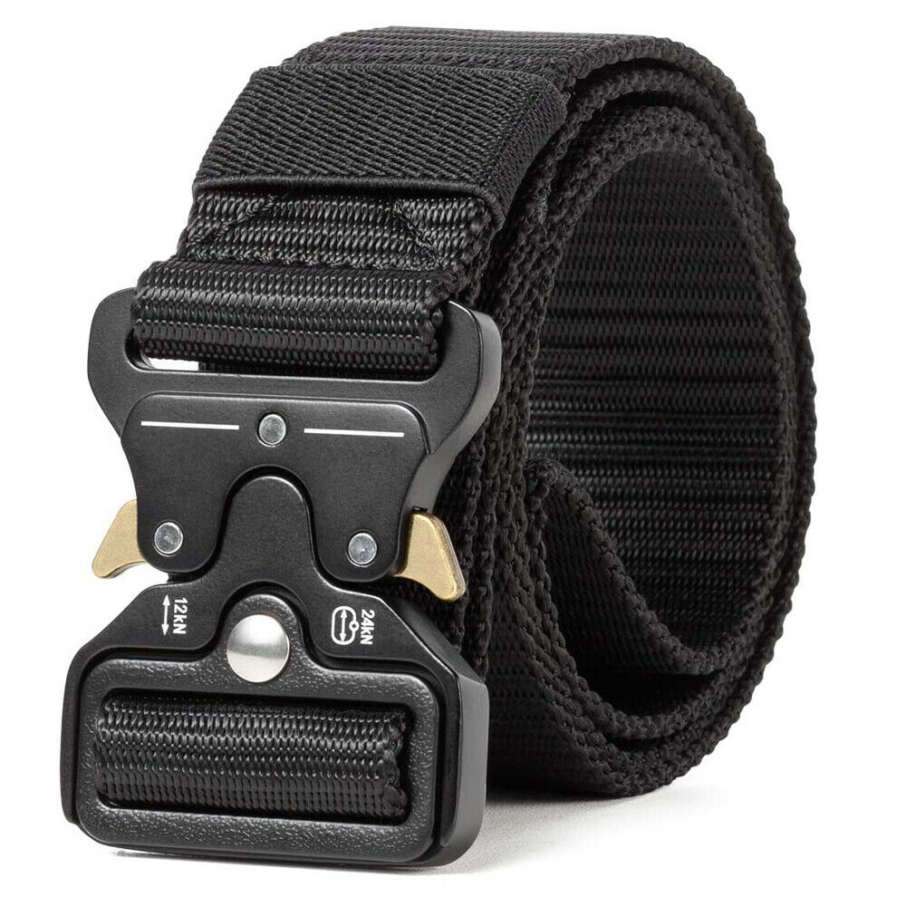 Military Tactical Belt Heavy Duty Security Guard Working Utility Nylon Waistband - Belts -  Trend Goods