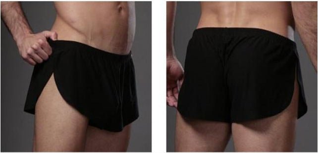 Milk silk split loose loose pants for men - Boxers -  Trend Goods