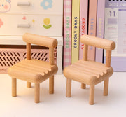 Two square chairs