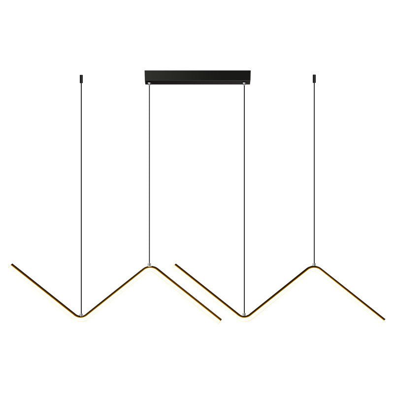 Modern Minimalist Living Room Led Chandelier - Lighting -  Trend Goods