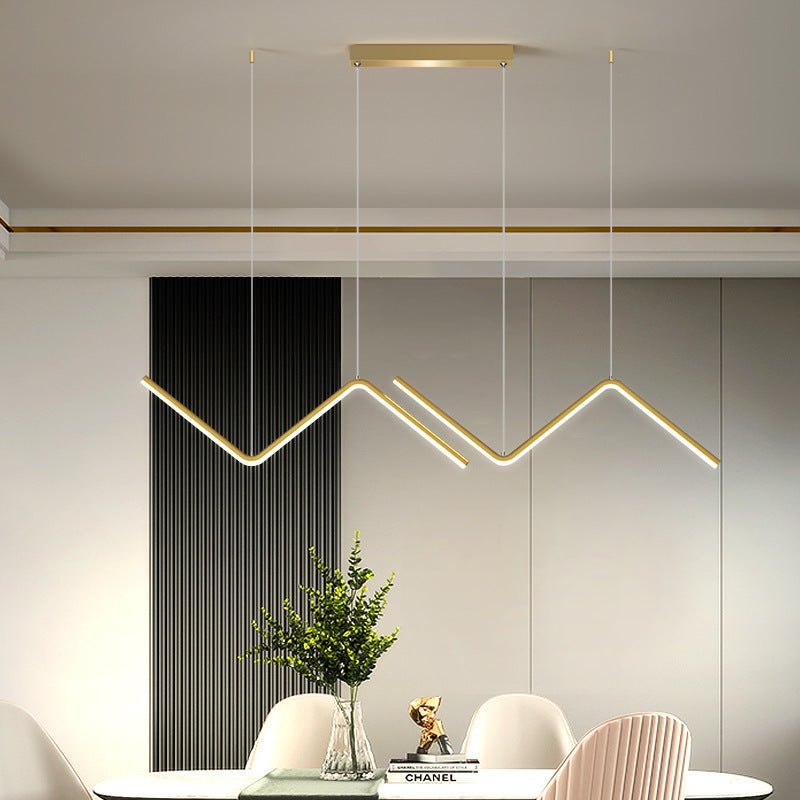 Modern Minimalist Living Room Led Chandelier - Lighting -  Trend Goods