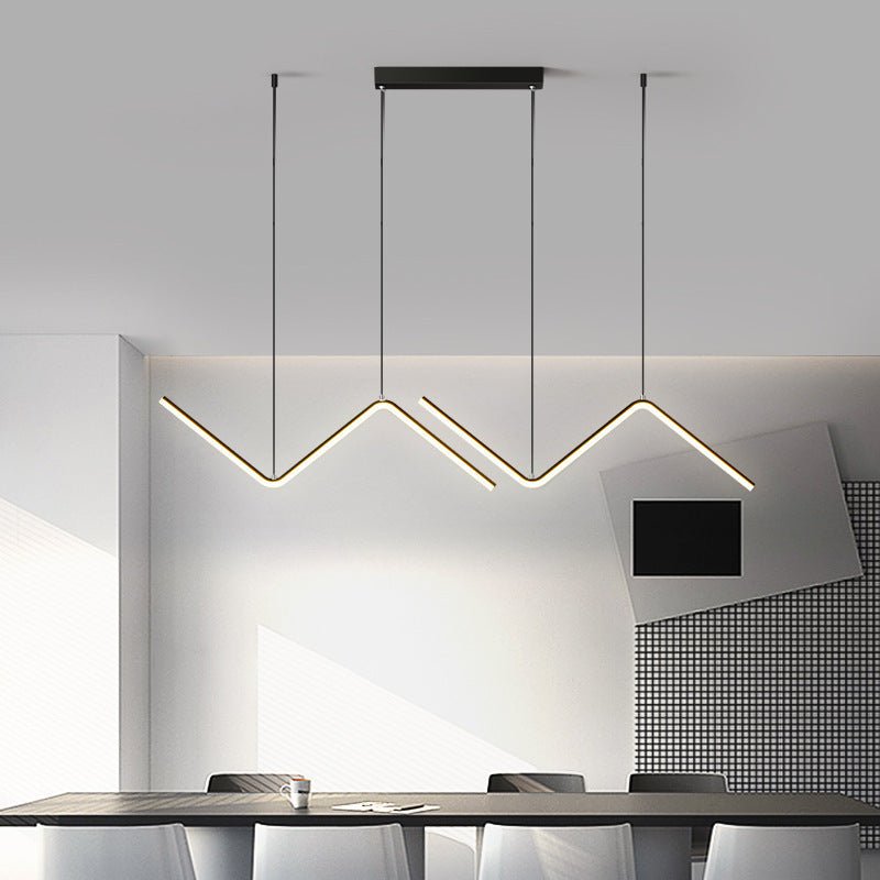 Modern Minimalist Living Room Led Chandelier - Lighting -  Trend Goods