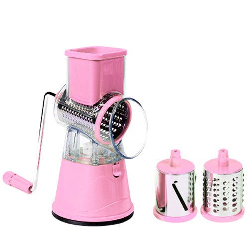 Multi-function Drum Cutter Manual Stainless Steel Grating - Kitchen Gadgets -  Trend Goods