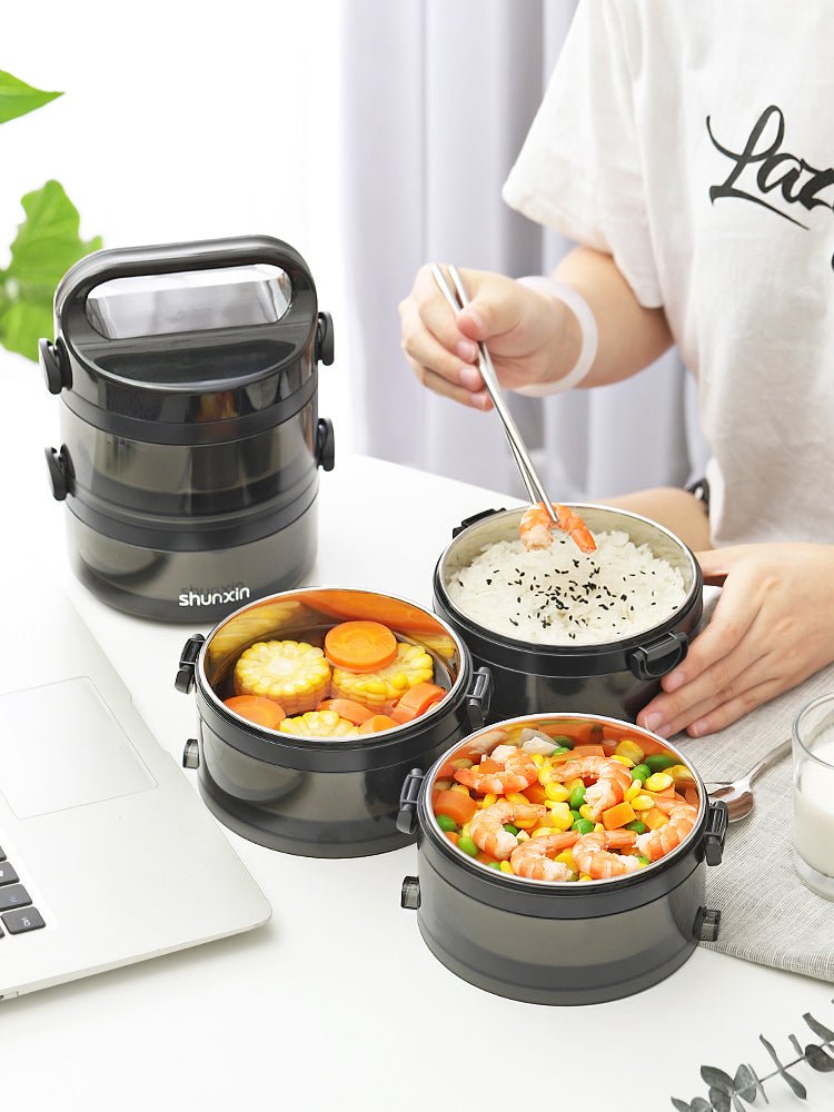 Multi-layer stainless steel lunch box - Kitchen Tools & Utensils -  Trend Goods