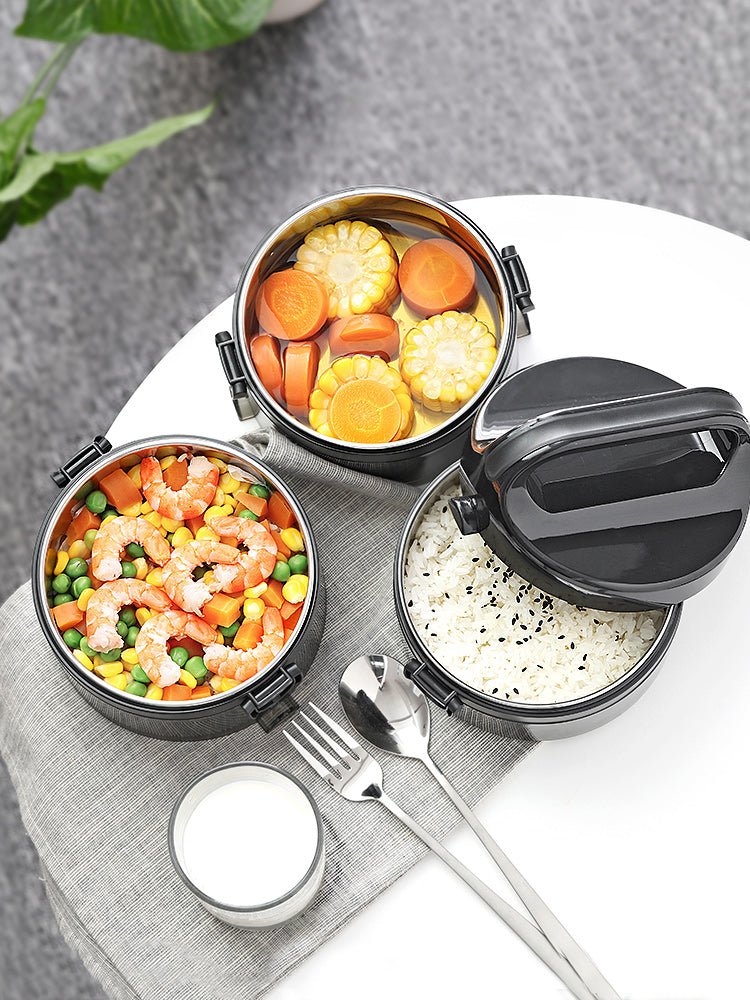 Multi-layer stainless steel lunch box - Kitchen Tools & Utensils -  Trend Goods