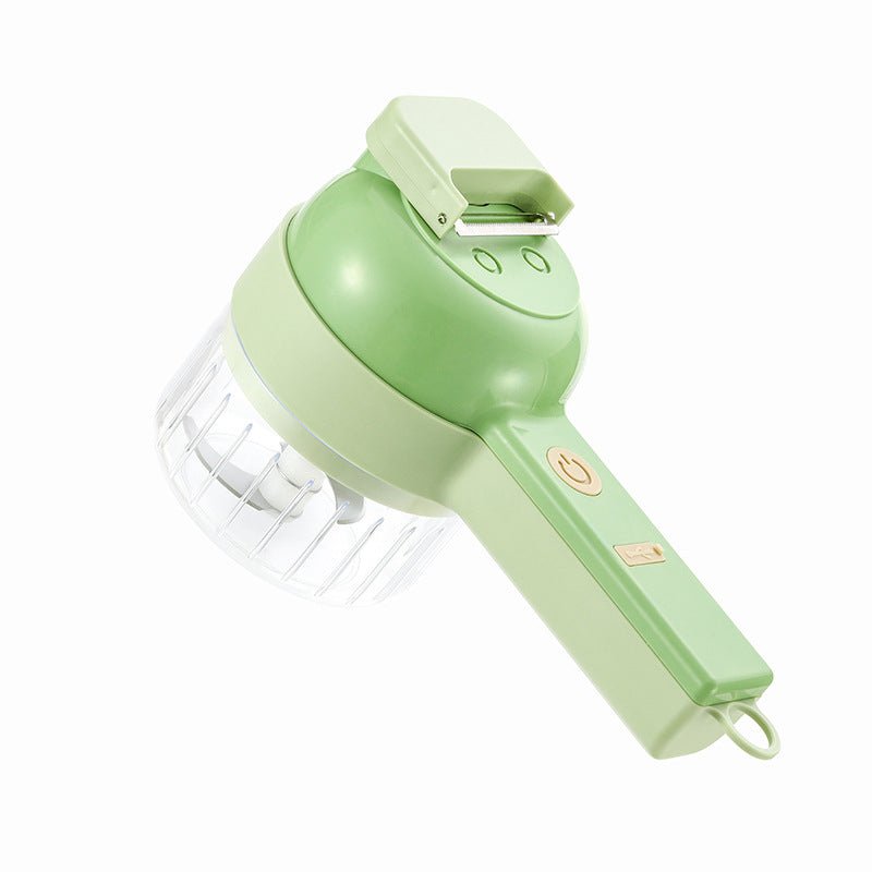 Multifunctional Electric Vegetable Slicer Kitchen Fruit Salad Cutter Carrot Potato Chopper Cutting Machine - Kitchen Slicers -  Trend Goods