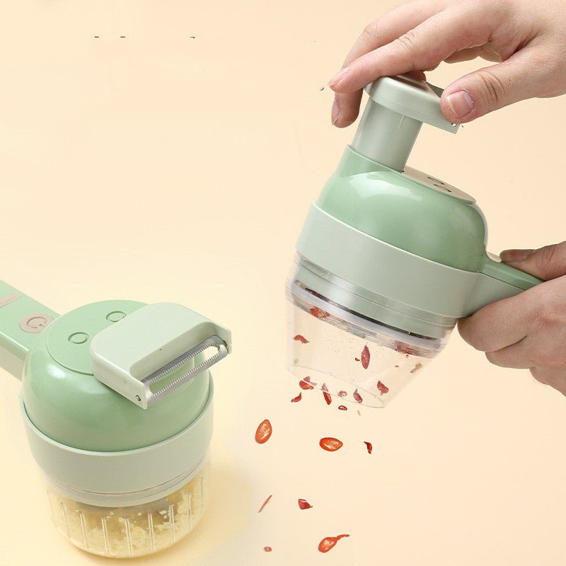 Multifunctional Electric Vegetable Slicer Kitchen Fruit Salad Cutter Carrot Potato Chopper Cutting Machine - Kitchen Slicers -  Trend Goods