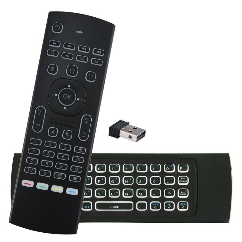 MX3 MX3-L Backlit Air Mouse T3 Smart Voice Remote Control 2.4G RF Wireless Keyboard For Android TV Box - Remote Controllers -  Trend Goods