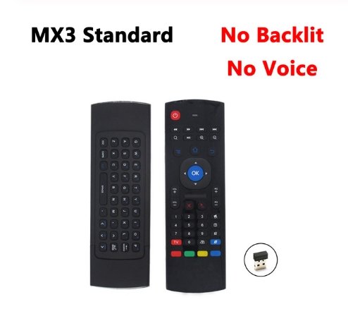 MX3 MX3-L Backlit Air Mouse T3 Smart Voice Remote Control 2.4G RF Wireless Keyboard For Android TV Box - Remote Controllers -  Trend Goods