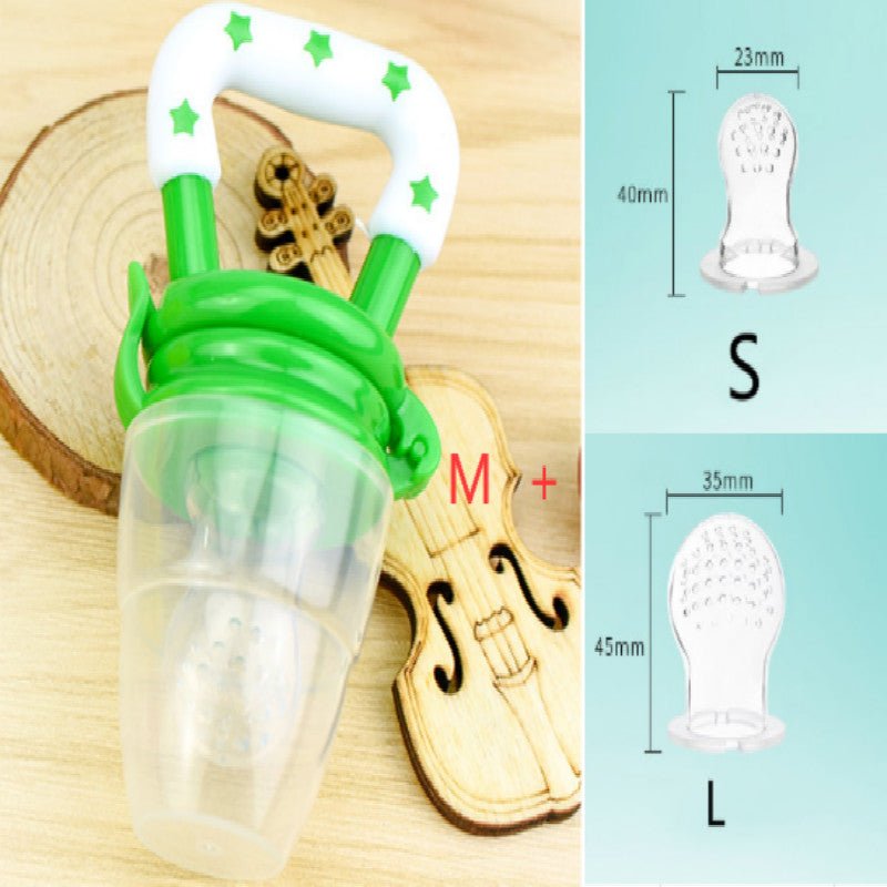 New Baby Silicone Pacifier, Encapsulated To Soothe Complementary Food Feeding Artifact - Baby Pacifiers -  Trend Goods