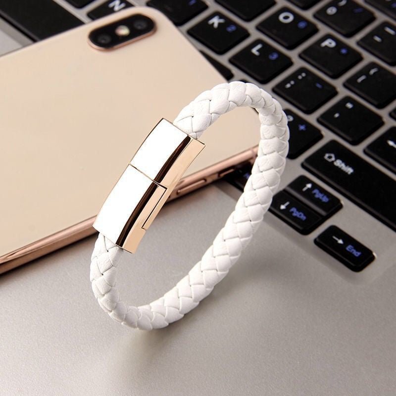 New Bracelet Charger USB Charging Cable Data Charging Cord For IPhone USB Type-C Micro Cable - Bracelets -  Trend Goods