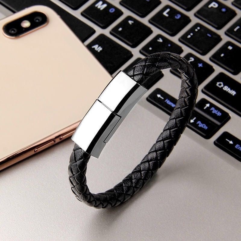 New Bracelet Charger USB Charging Cable Data Charging Cord For IPhone USB Type-C Micro Cable - Bracelets -  Trend Goods