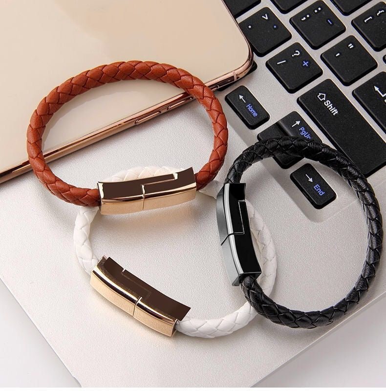 New Bracelet Charger USB Charging Cable Data Charging Cord For IPhone USB Type-C Micro Cable - Bracelets -  Trend Goods