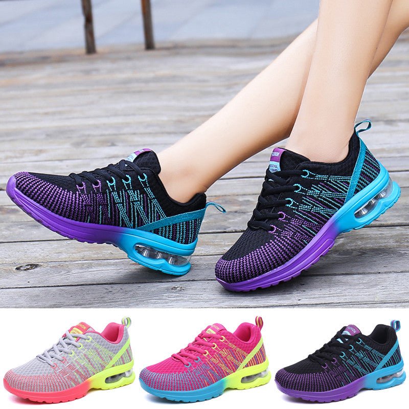 New Sports Shoes Casual Mesh Breathable Fitness Women's Shoes - Sneakers -  Trend Goods