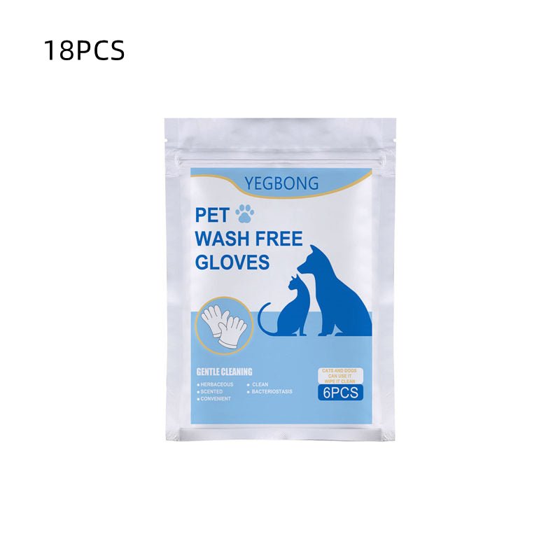 No-bath And Cat-free Non-woven Gloves - Pet Bathing -  Trend Goods