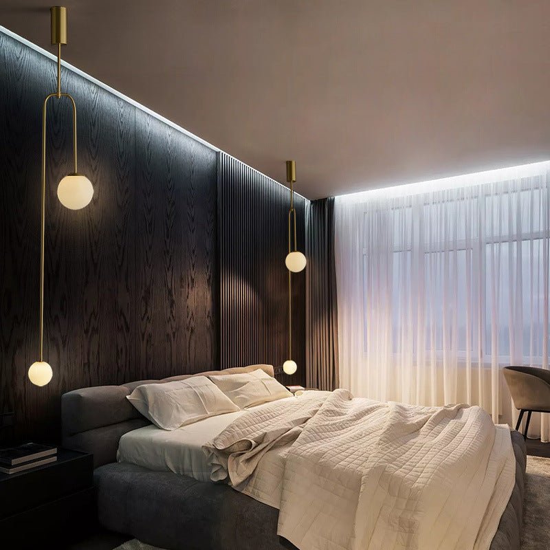 Nordic Minimalist Bedroom Bedside Chandelier Modern - Lighting -  Trend Goods