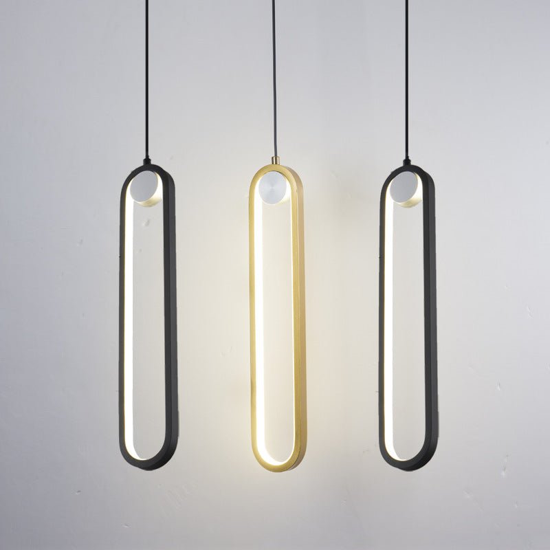 Nordic Minimalist Oval Bedside Chandelier - Lighting -  Trend Goods