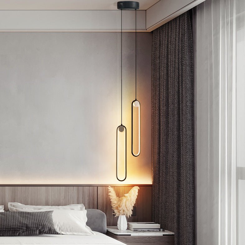 Nordic Minimalist Oval Bedside Chandelier - Lighting -  Trend Goods