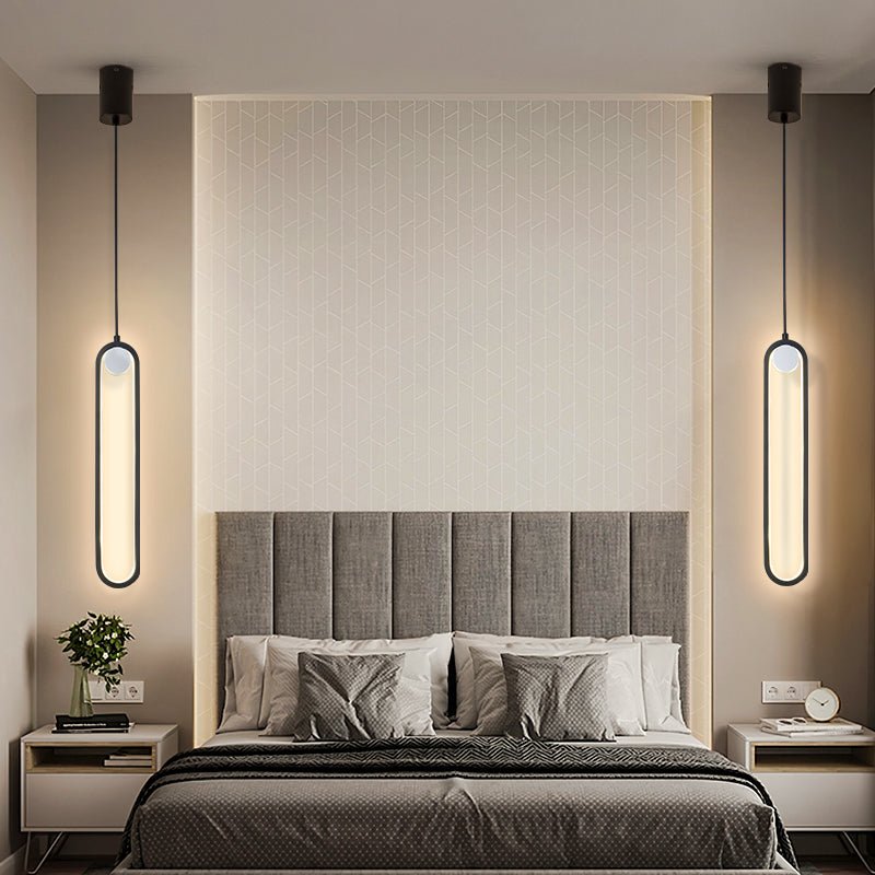 Nordic Minimalist Oval Bedside Chandelier - Lighting -  Trend Goods