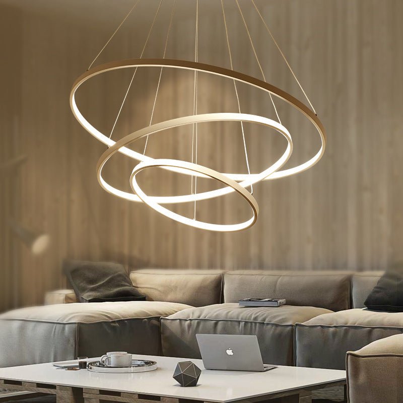 Nordic Style Round Chandelier Lamp - Lighting -  Trend Goods