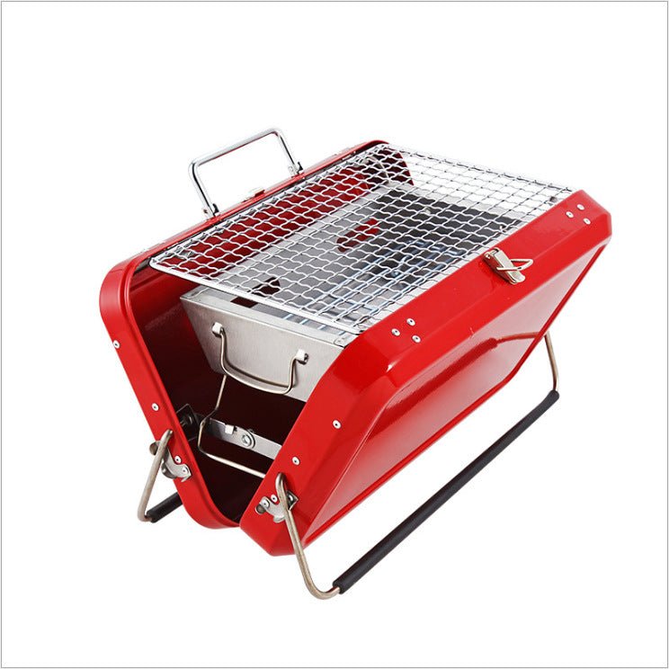 Outdoor Portable Luggage Type Barbecue Rack - Grills -  Trend Goods