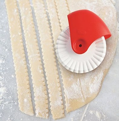 Pastry Dough Lattice Cutter Pizza Pie Decoration Gadget Plastic Roller Wheel Cutter - Kitchen Slicers -  Trend Goods