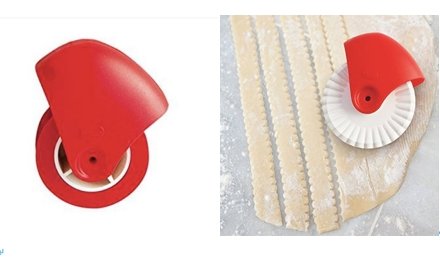 Pastry Dough Lattice Cutter Pizza Pie Decoration Gadget Plastic Roller Wheel Cutter - Kitchen Slicers -  Trend Goods