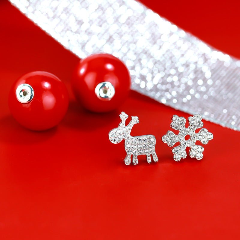 Pearl earrings for Christmas - Earrings -  Trend Goods