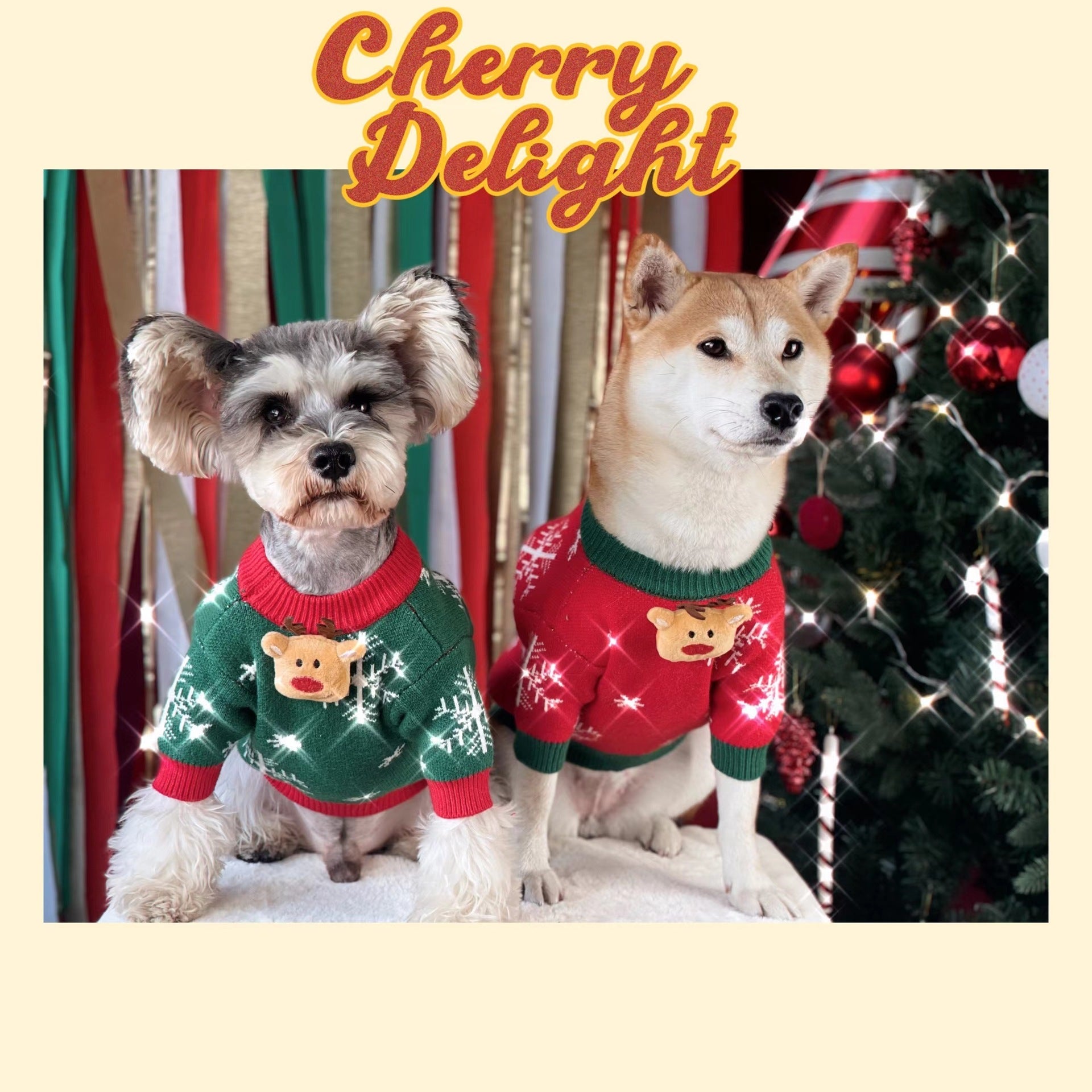 Pet Clothes New Christmas Padded Dog Sweater - Pet Apparel -  Trend Goods