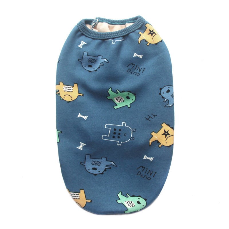 Pet Clothes Plush Vest Small Medium And Large - Pet Apparel -  Trend Goods