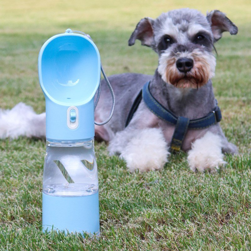 Pet Dog Go Out Mug  Multi-Function With Garbage Bag Water Cup - Pet Gadgets -  Trend Goods