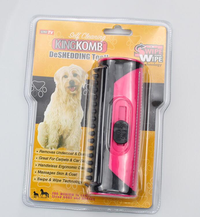 Pet Dog Hair Comb Lint Roller Dog Cat Puppy Cleaning Brush Cats Hair Sofa Carpet Cleaner Brushes - Pet Combs -  Trend Goods