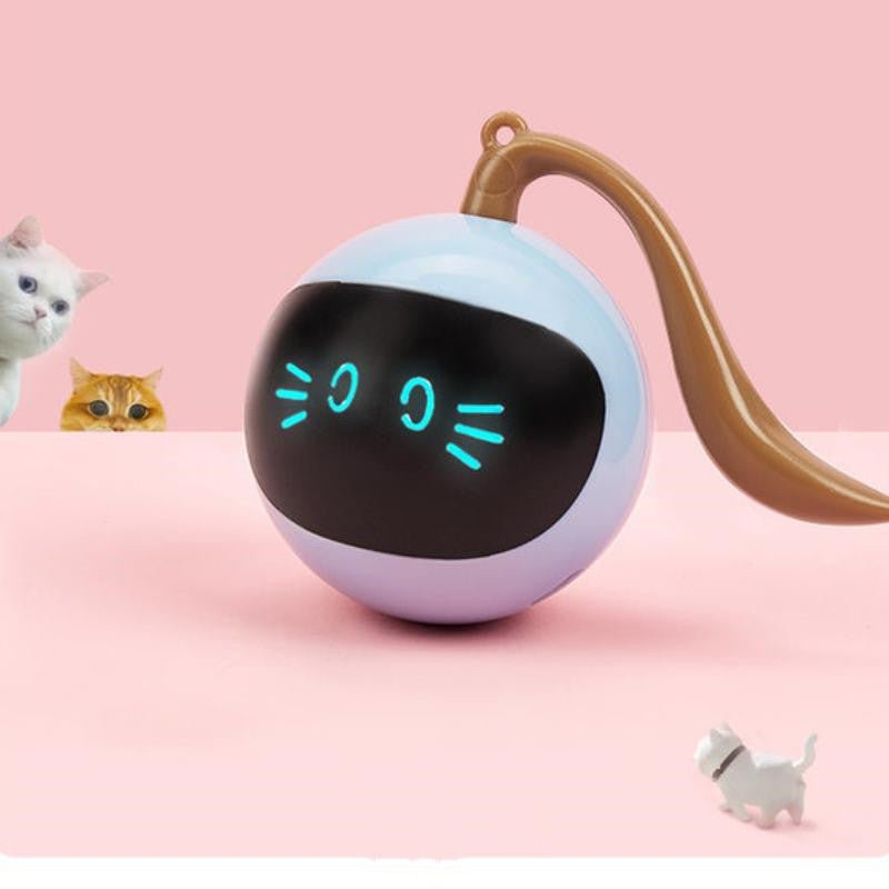 Pet Smart Interactive Colorful LED Rotating Ball - Cat Toys -  Trend Goods