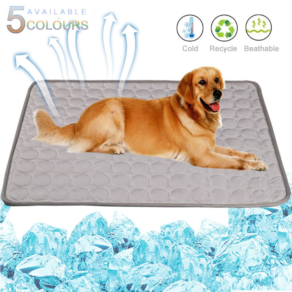 Pet Summer Portable Ice Silk Cooling Pad - Pet Pads -  Trend Goods