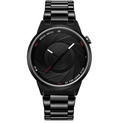 Photographer Series Unique Camera Style Stainless Strap Wrist Watch - Watches -  Trend Goods