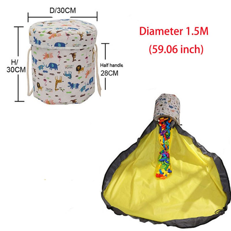 Portable Kids Toy Storage Bag - Toys Storage Bags -  Trend Goods