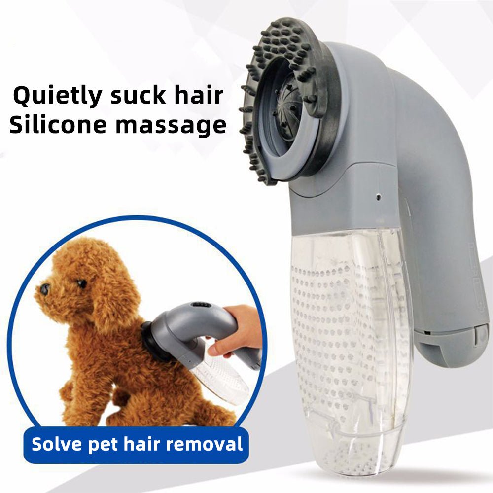 Portable Pet Massage Hair Cleaning Vacuum Cleaner - Pet Combs -  Trend Goods