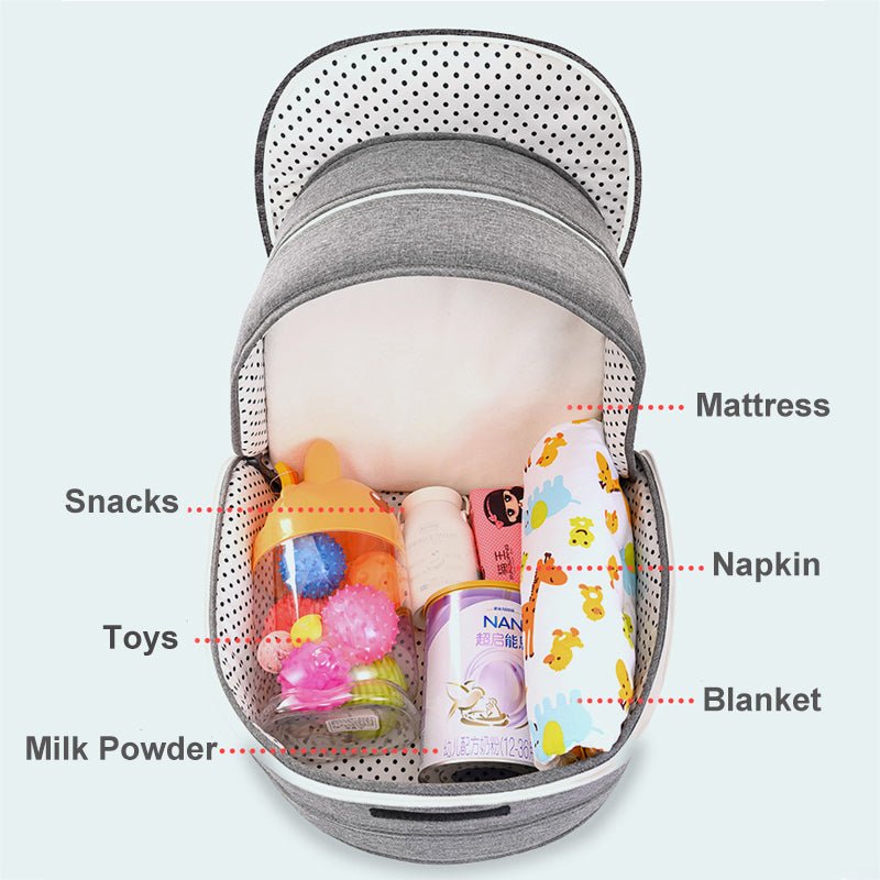 Portable Removable Folding Crib Baby Bed Mummy Bag - Baby Carriers -  Trend Goods