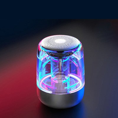 Portable Speakers Bluetooth Column Wireless Bluetooth Speaker Powerful Bass Radio with Variable Color LED Light - Bluetooth Speakers -  Trend Goods
